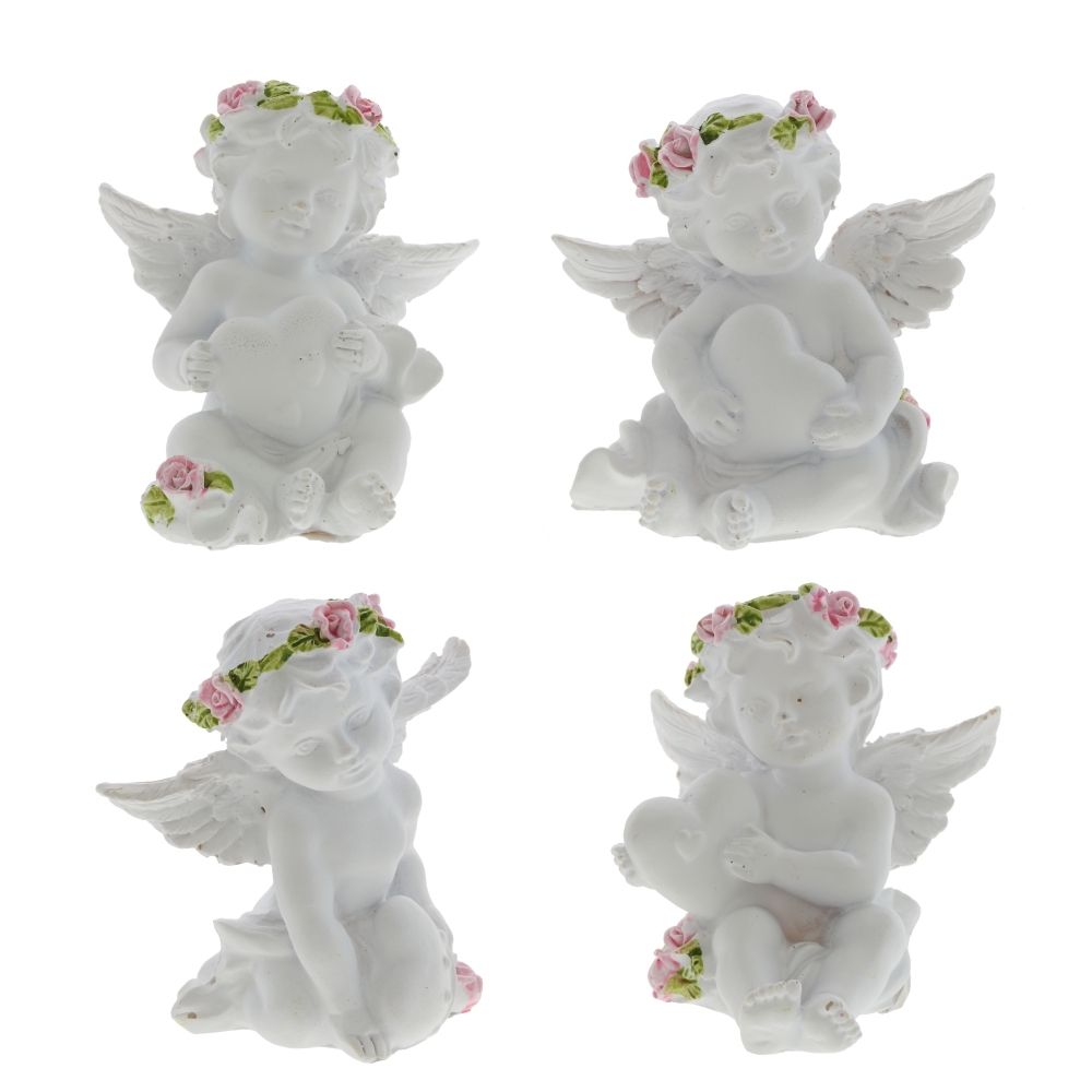 GAEM Фигурка декоративная "Ангел", L7 W5 H7 см, 4в.