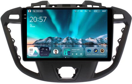 Магнитола для Ford Transit Custom, Tourneo Custom 2012-2019 - Teyes CC4 монитор 9.2" 2K QLED на Android 14, Snapdragon 680, DSP, CarPlay, 4G SIM-слот