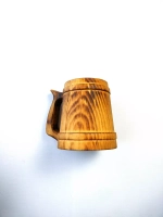 Кружка деревянная из кедра