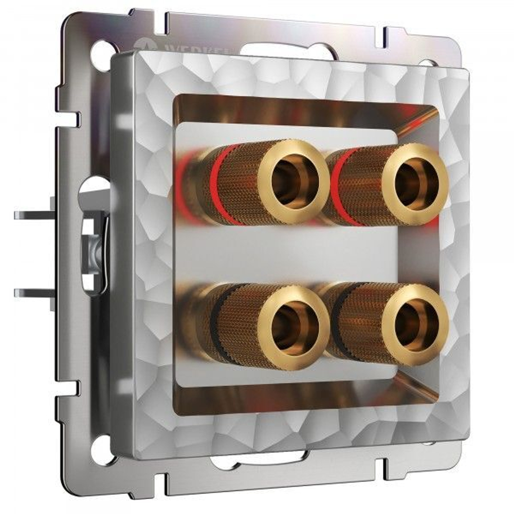 Акустическая розетка (hammer серебряный)