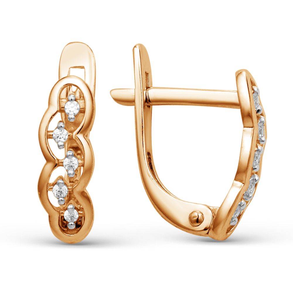 Серьги из золота 585 пробы