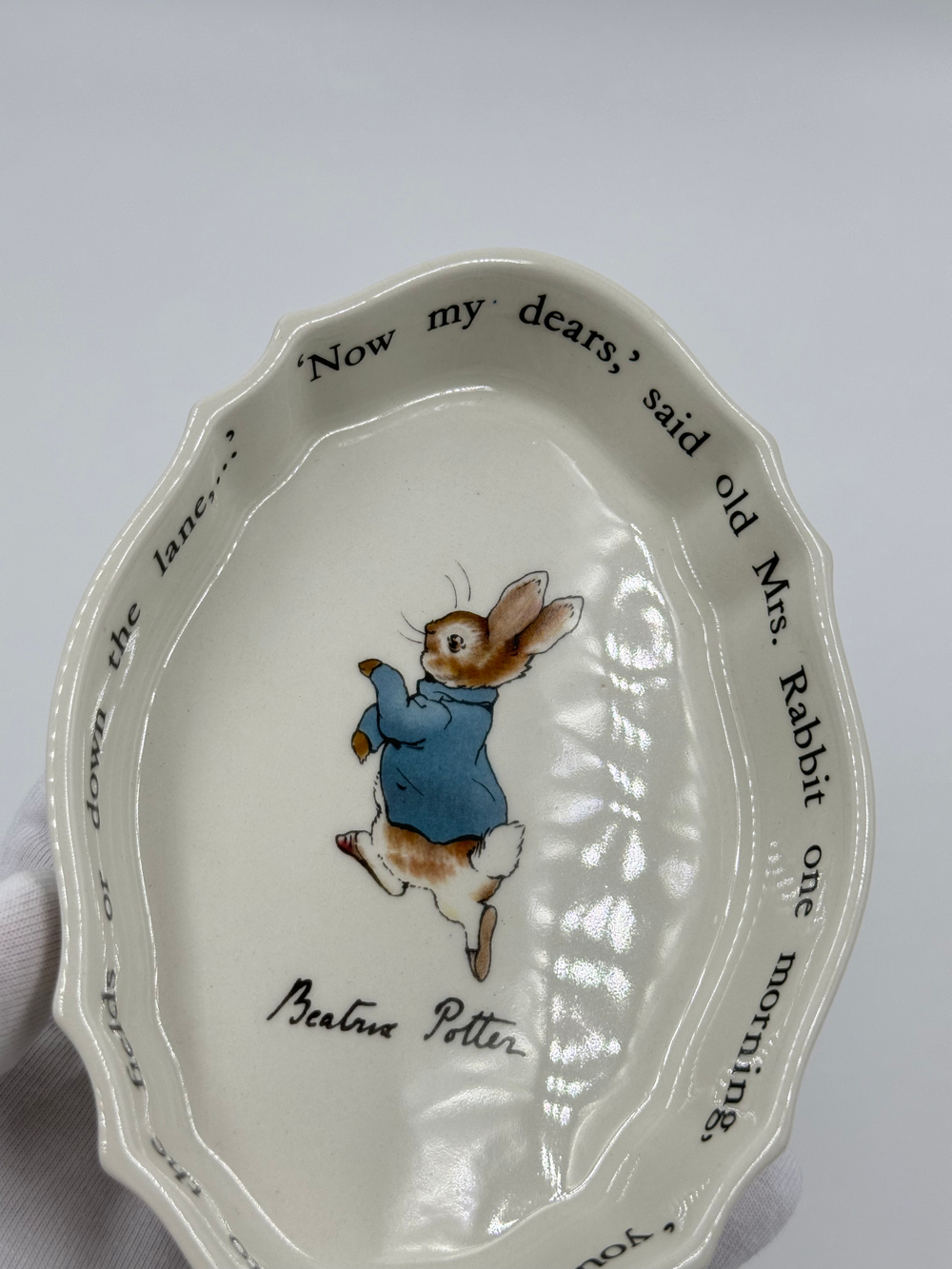 Декоративная тарелочка Wedgwood, Peter Rabbit