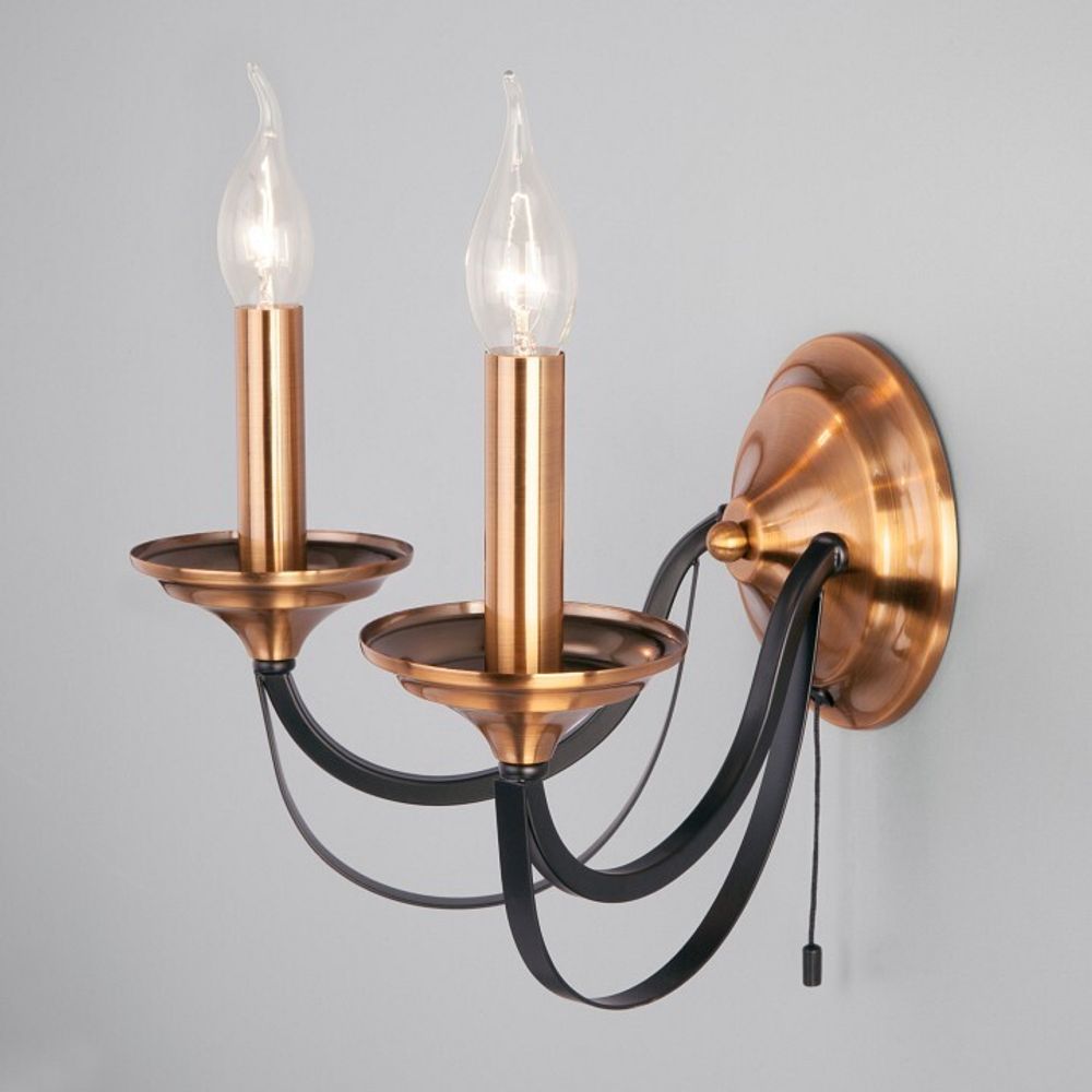 Бра Eurosvet Lazzaro 60098/2 черный