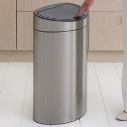 Мусорный бак 40л Brabantia Touch Bin New стальной