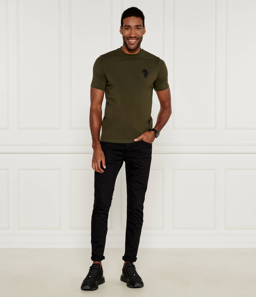 Футболка Karl Lagerfeld - хаки(755082 544221)