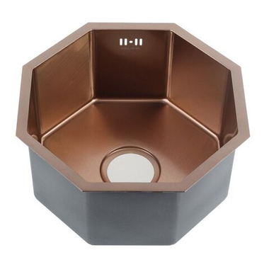 Мойка кухонная Octavia MELANA Profline 1,2/200 бронза врезная фигурная D400BR