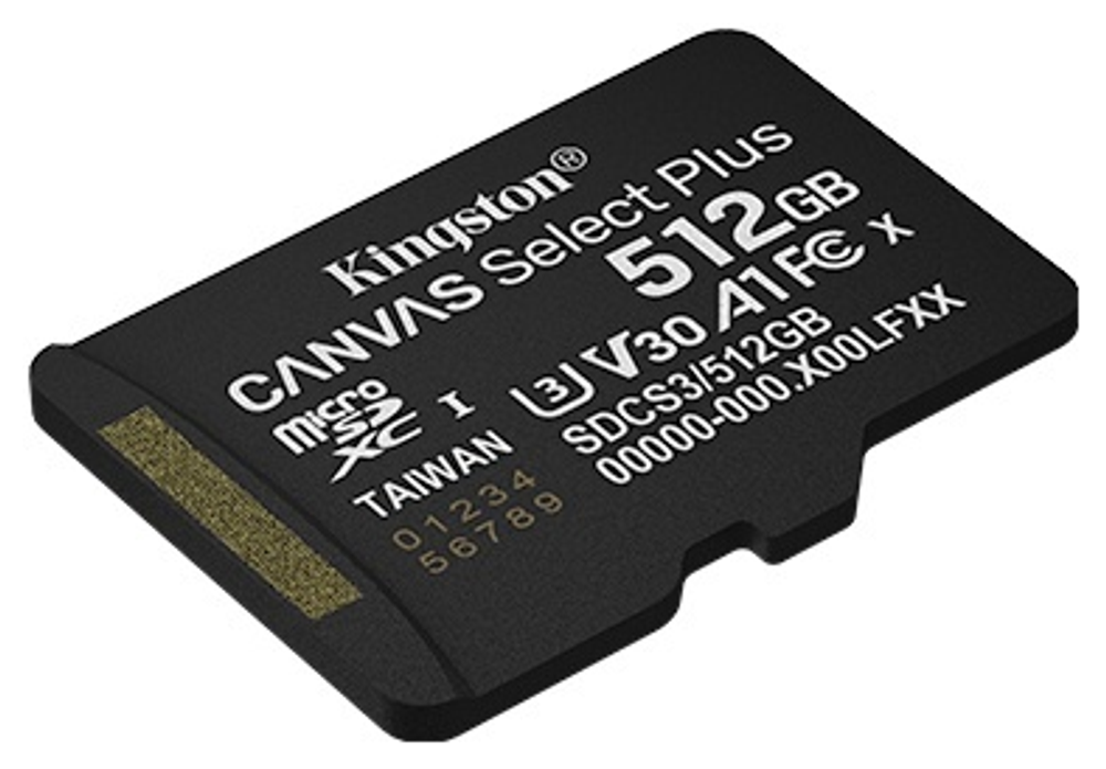 Карта памяти Kingston microSDXC SDCS3/512GBSP 512 Гб