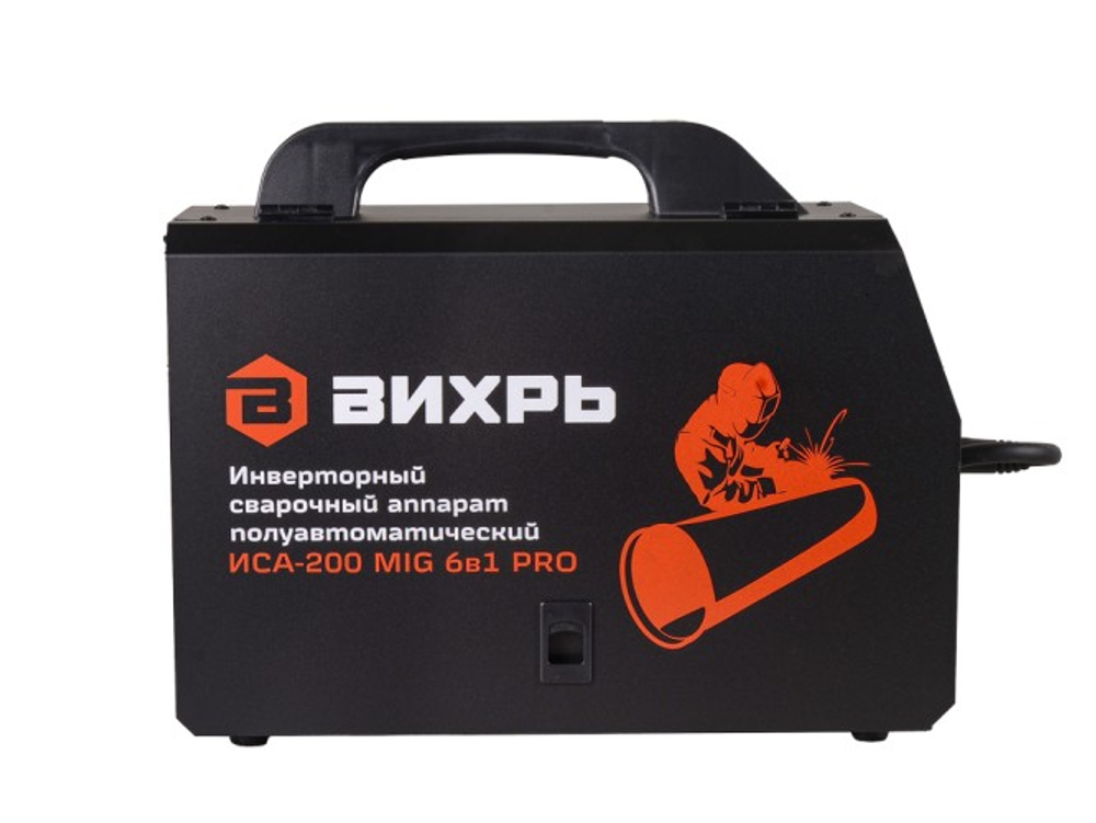 Сварочный полуавтомат ВИХРЬ ИСА-200 MIG 6в1 PRO 65/185