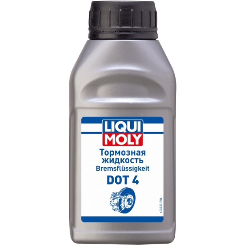 Жидкость тормозная DOT-4 Liqui Moly (250мл)