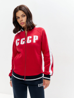 Спортивный костюм женский СССР 12L-RT-1865 красный