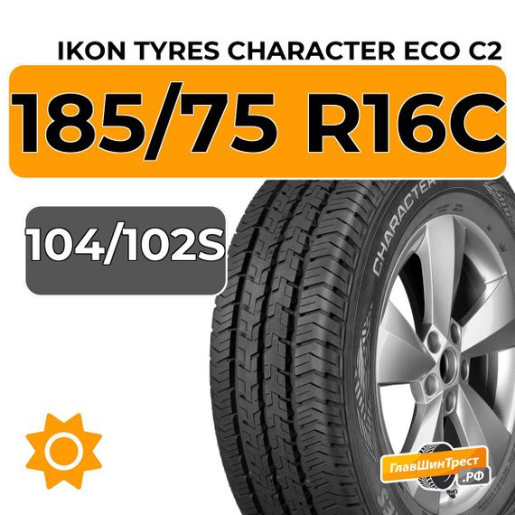 Ikon Tyres Character Eco C2 185/75 R16C 104/102S