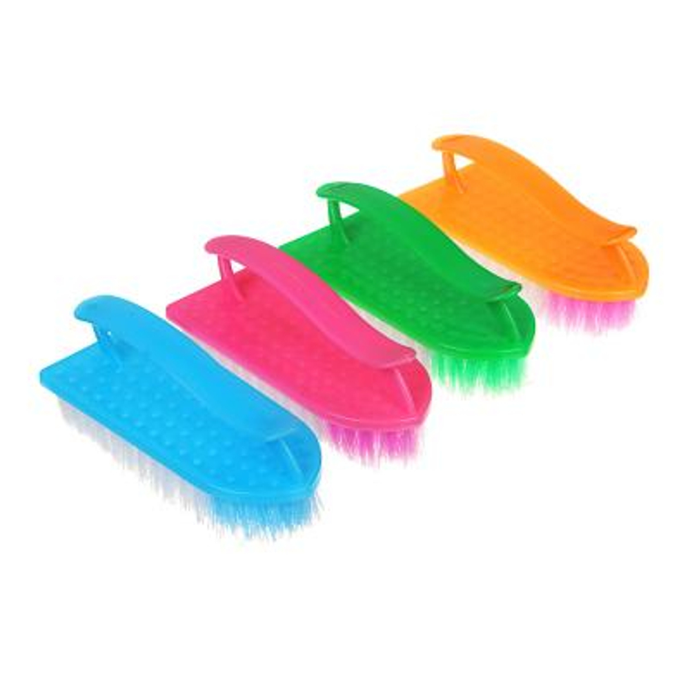 Щетка утюжок Vetta, 13,5см пластик, 4 цвета  (288шт/кор)