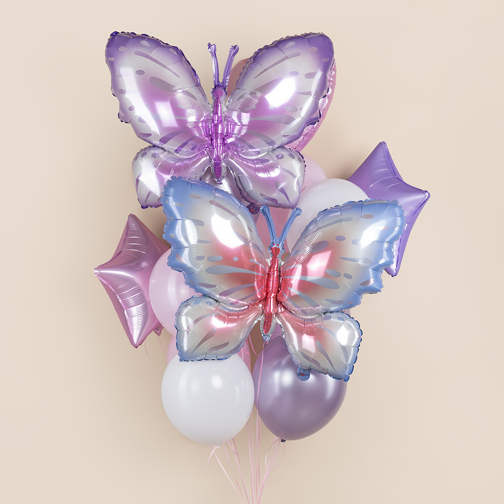 Фольгированный шар-фигура «Воздушная бабочка», 86 см