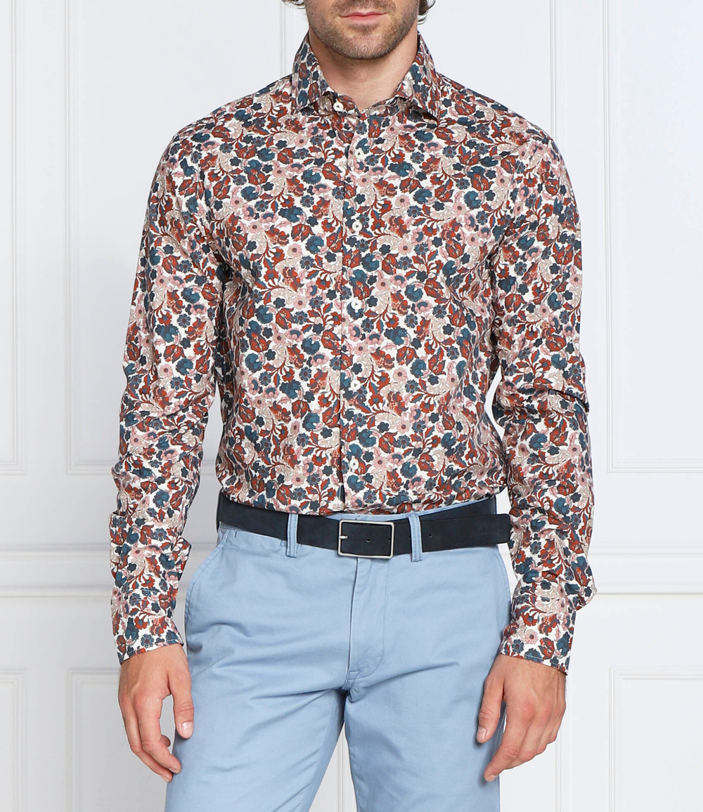 рубашка rivara van Laack - разноцветная(35 3011 NV 172128)