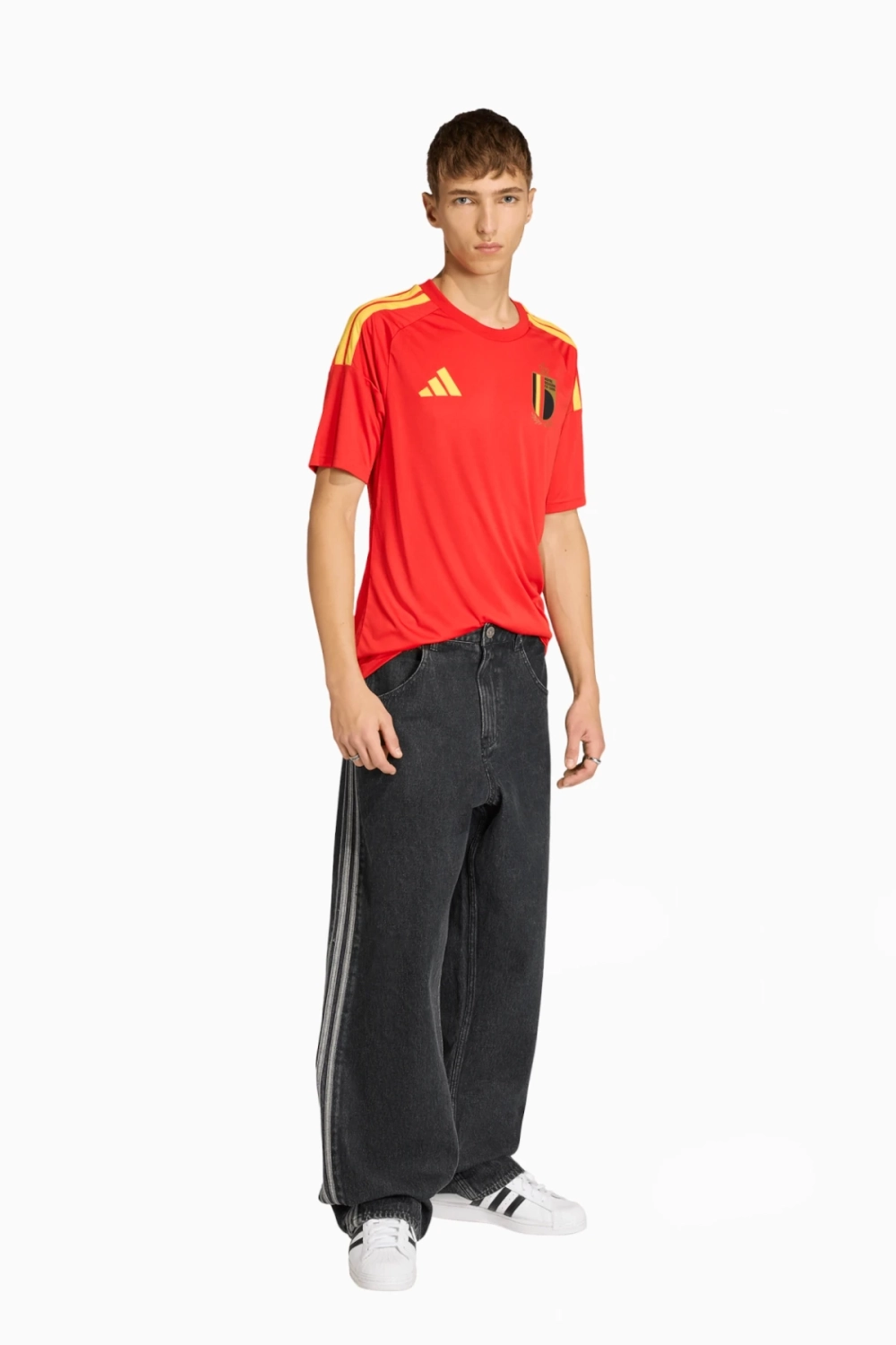 Футболка adidas Belgium 2026 Home Fan - красный
