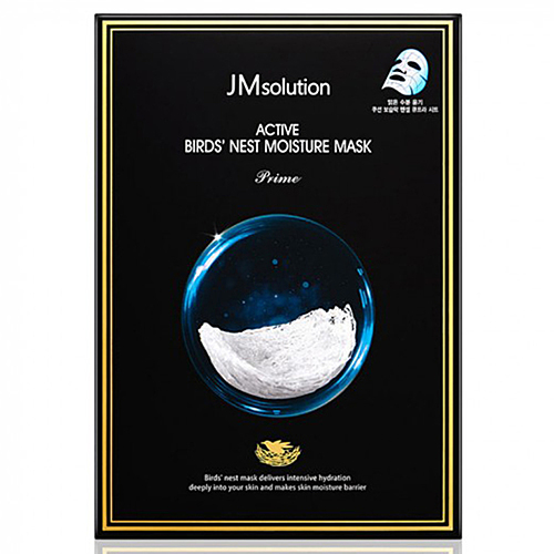 [JM Solution] Active bird's nest moisture mask - Маска ультратонкая с ласточкиным гнездом