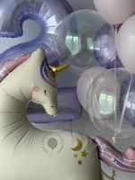 Воздушные шары с единорогом №8719