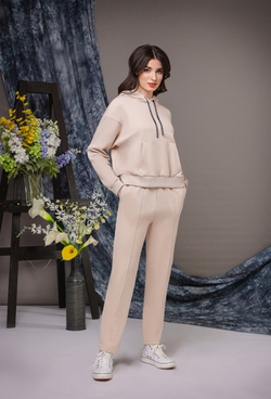 Спортивный костюм бежевый 08-04-22 SS