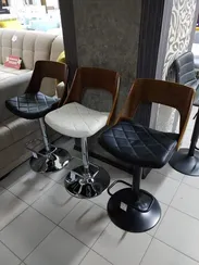 Регулируемый барный стул Jax Light 63-83 см, хром