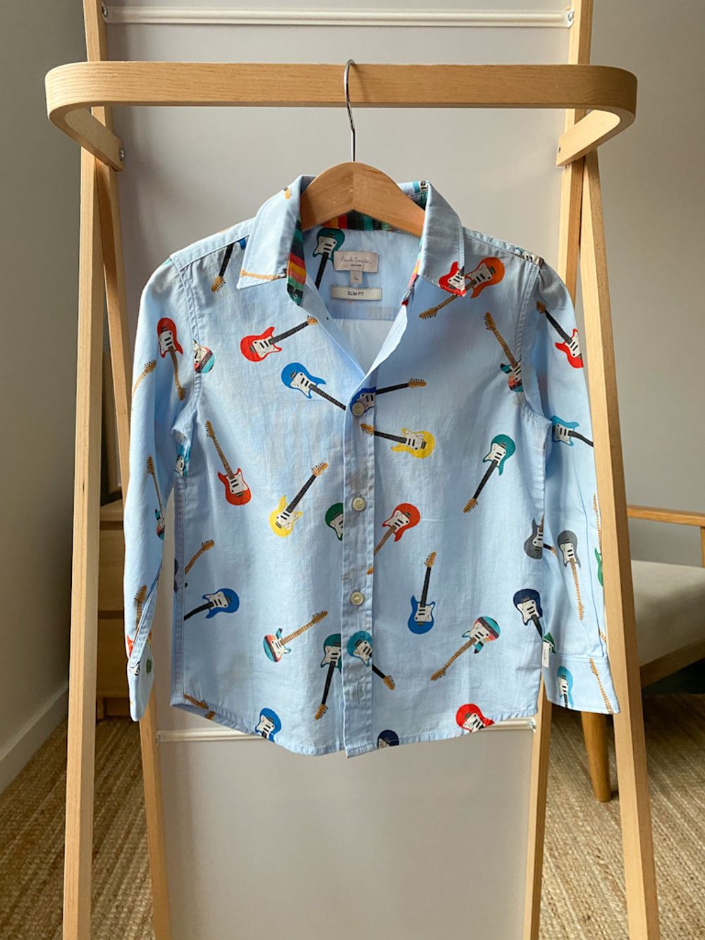 Хлопковая рубашка Paul Smith, 104