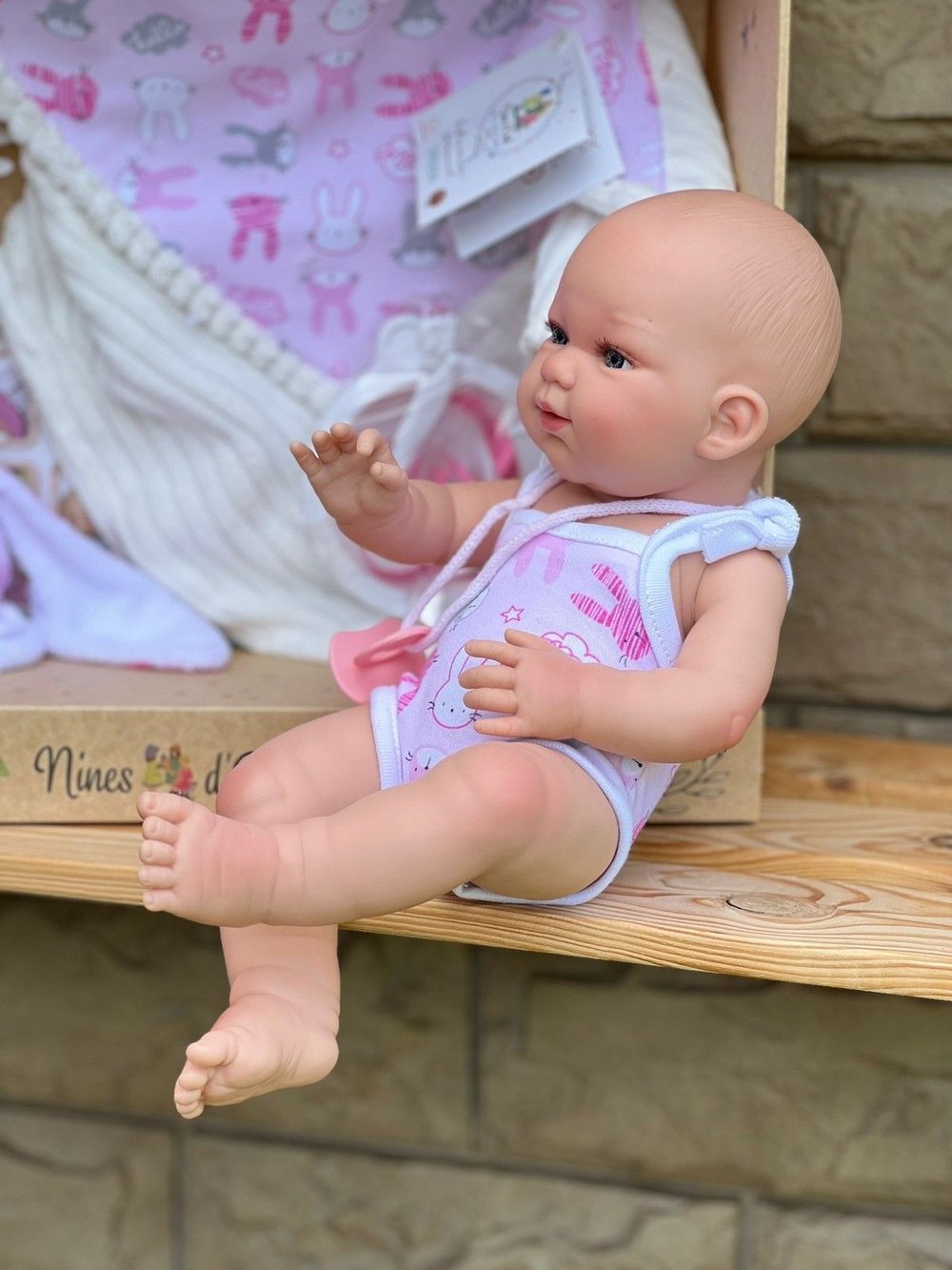 Кукла Nines виниловая 37см Recien Nacido (3602)
