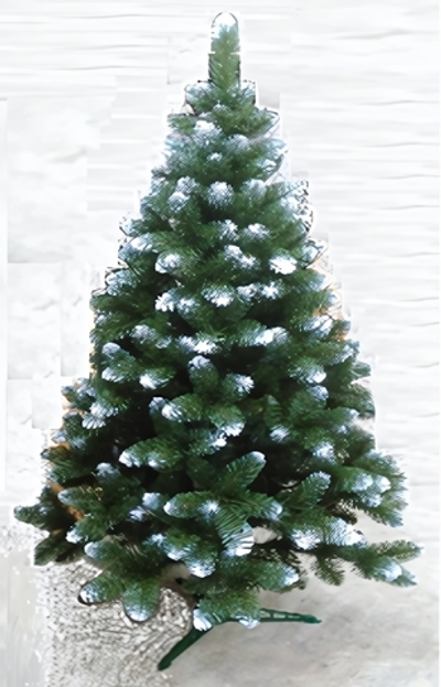 Ель искусственная "Европейская шишка большая" 160см. белоснежные кончики