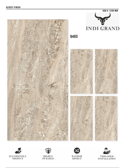 Керамогранит glossy №6, 60х120, 6403