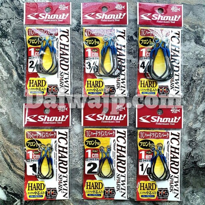 Крючки SHOUT TC HARD TWIN SPARK
