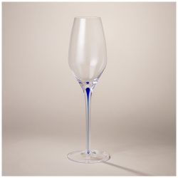 НАБОР БОКАЛОВ ДЛЯ ШАМПАНСКОГО ИЗ 2 ШТ "ACCENT" SKY BLUE 300 МЛ