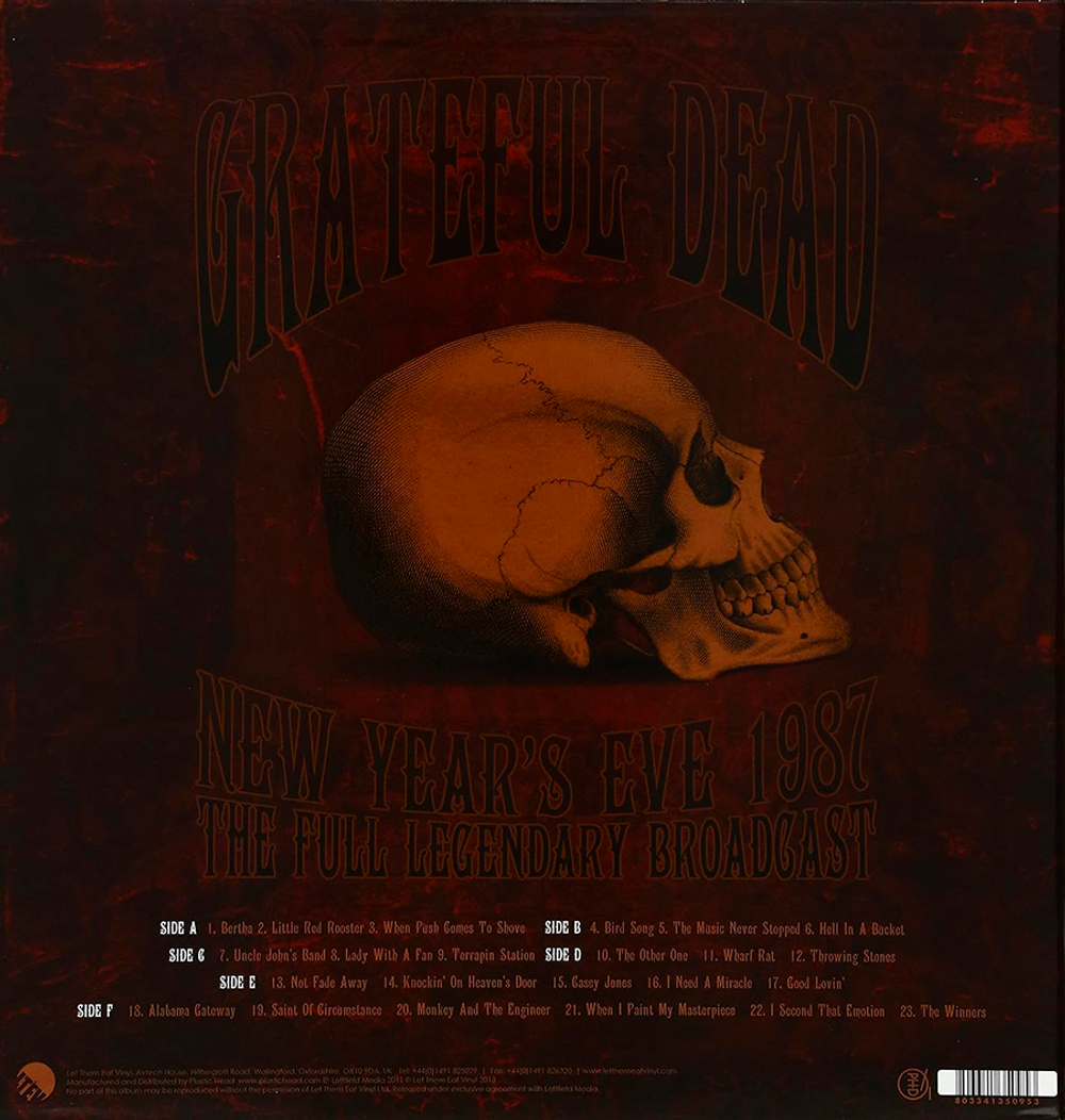 Grateful Dead / New Year's Eve 1987 (The Full Legendary Broadcast)(Limited Edition)(3LP)