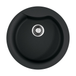 кухонная мойка Omoikiri Yasugata 48R-BL Tetogranit/черный