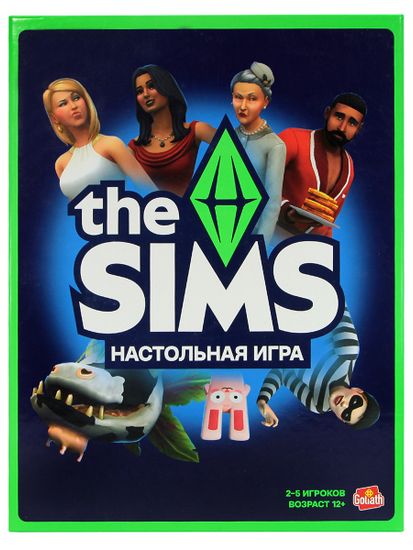 Настольная игра The SIMS русский язык (уцененный товар)