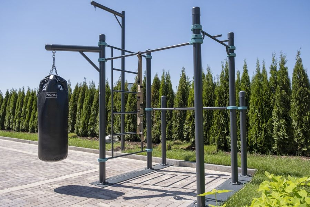 Шведская стенка, 2 турника и брусья - Ревда