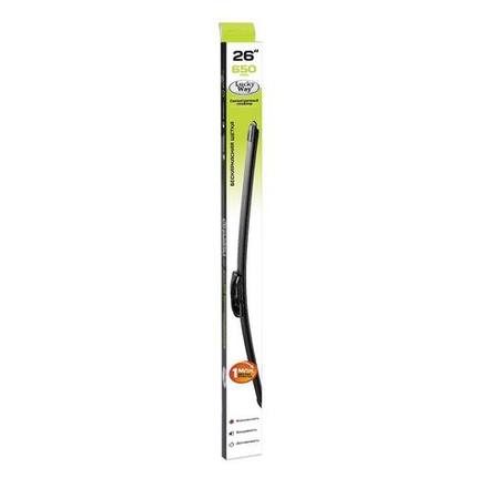 Щетка стеклоочистителя Lucky way, бескаркасная, 26"/65 см, SCHET164