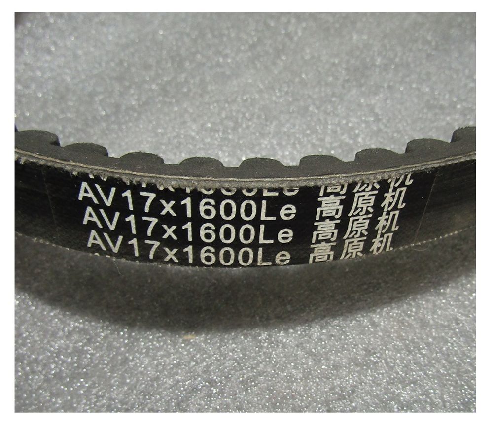 Ремень приводной вентилятора SDEC SC13G420D2; TDS 280 6LT/Fan belt (B00001353 ; AV17х1600Le)