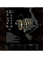 Катушка для рыбалки безынерционная Black Side Cerber PG FD (7+1 подш.)