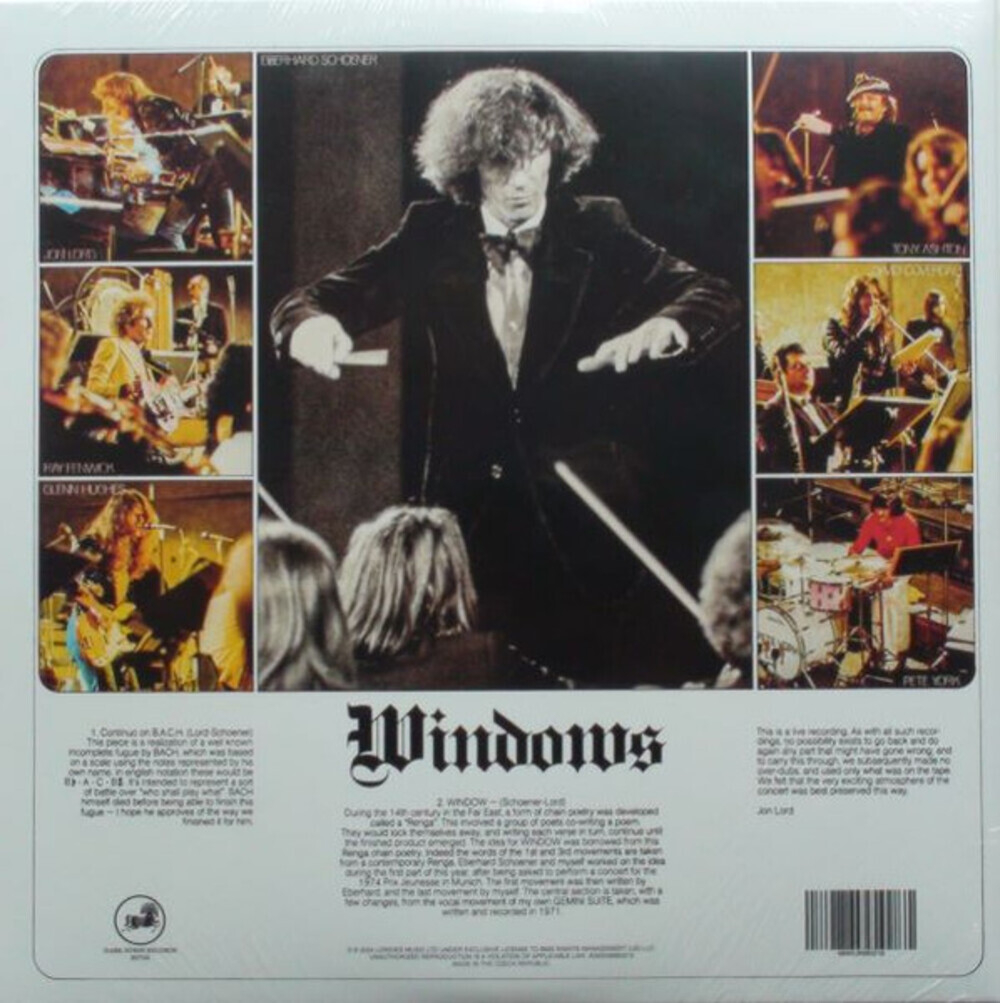 Jon Lord / Windows (Limited Edition)(Coloured Vinyl)(LP)
