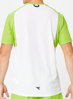 Мужская теннисная футболка Diadora SS T-Shirt Clay - белый