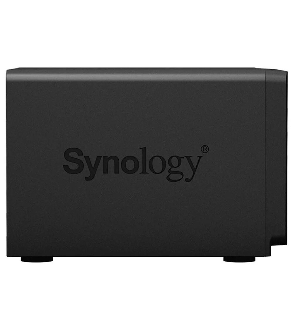 Synology DS620slim Сетевое хранилище DC2,0GhzCPU/2Gb(upto6)/RAID0,1,10,5,6/up to 6HDDs SATA 2,5'/2xUSB 3.0/2xGigEth/iSCSI/2xIPcam(up to 25)/ 1xPS/2YW