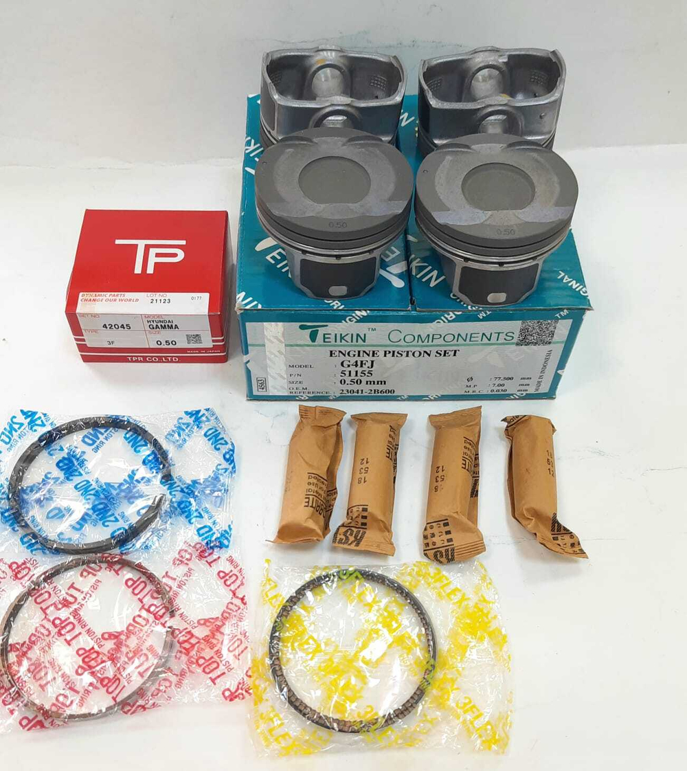Поршни Teikin с кольцами TP +0.50 G4FJ/G4FD