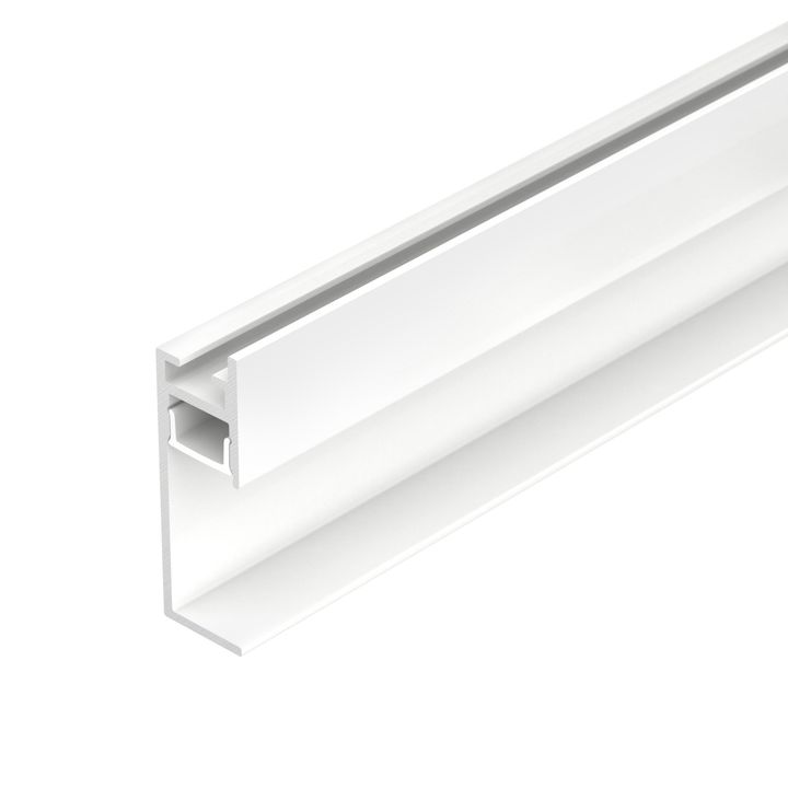 Профиль встраиваемый Arlight Plintus-H35-F-2000 White 043605