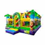 Коммерческий надувной батут «Сафари-джунгли 2» 6*5*4,2 м