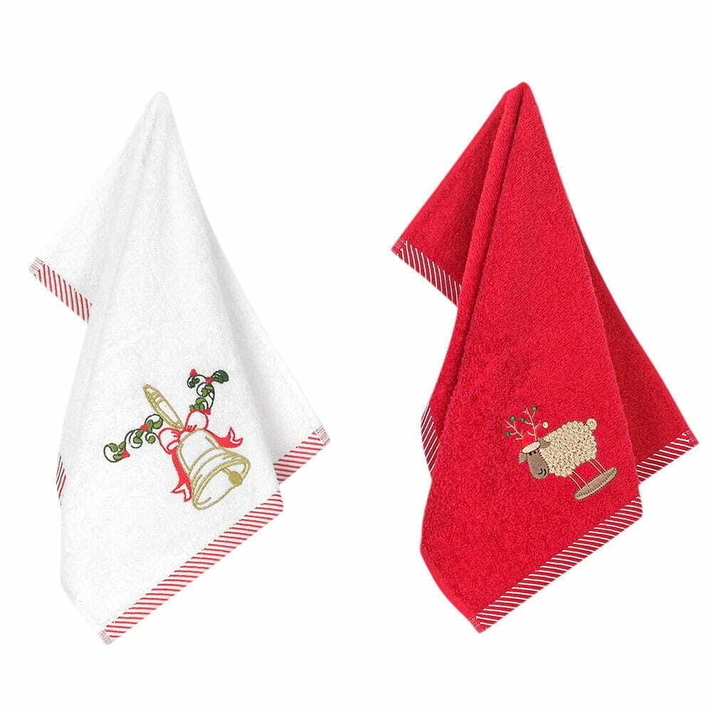 Набор полотенец 2шт 30х50 Arya home Merry