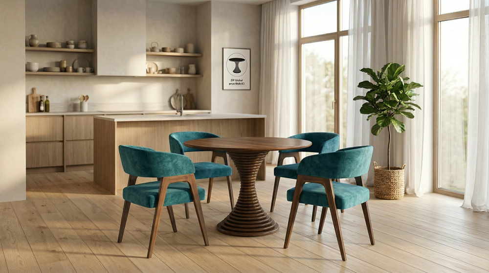 Стол Zip-mebel Фьюзз К 110 орех