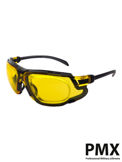 Очки PMX Mark I G-7530ST Anti-Fog Diopter. Жёлтые