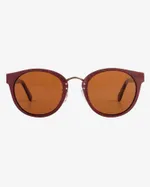 Очки солнцезащитные Spunky Moon 6 Red Wood / Dark brown lens
