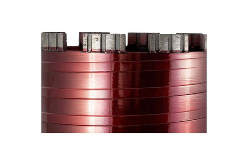 Коронка алмазная Diam САСС Extra Line Titan HIT 122x450 мм, 6 сегментов, 1 1/4 UNC, армированный бетон 313040