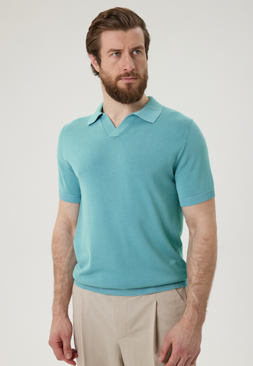 Поло с коротким рукавом