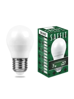 Лампа светодиодная E27 G45 шар 7Вт 4000К 10 шт