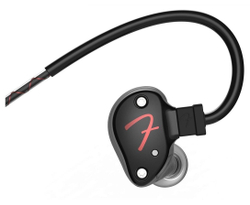 FENDER IEM Nine 1 Black Metallic Внутриканальные наушники, 9,25мм драйвер, 1 HDBA твит, 109дБ, 10Гц-21кГц, черный металлик
